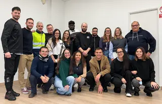 El equipo de Spiga Impex al completo, en una foto de grupo