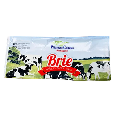 Brie barra 50% M.G./E.S. 3x1,4 kg, producto de Spiga Impex
