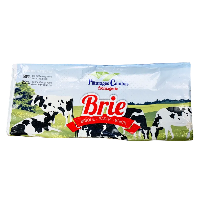 Brie barra 50% M.G./E.S. 3x1,4 kg, producto de Spiga Impex
