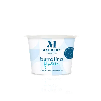 Burrata congelada 125g, producto de Spiga Impex