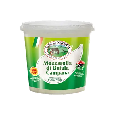 Burrata di buffala vasetto 6x200gr, producto de Spiga Impex