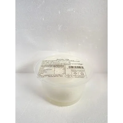 Burrata La Gioia Bella Congelada 6x125g, producto de Spiga Impex