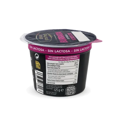 Burrata Sin Lactosa SPIGA GOURMET 4x125g, otra vista