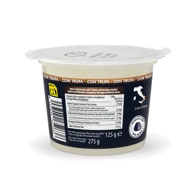 Burrata tartufo Spiga Gourmet 6x125g, otra vista