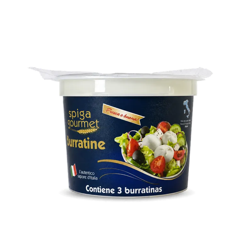 Burratinas SPIGA 6x(3x50g), producto de Spiga Impex