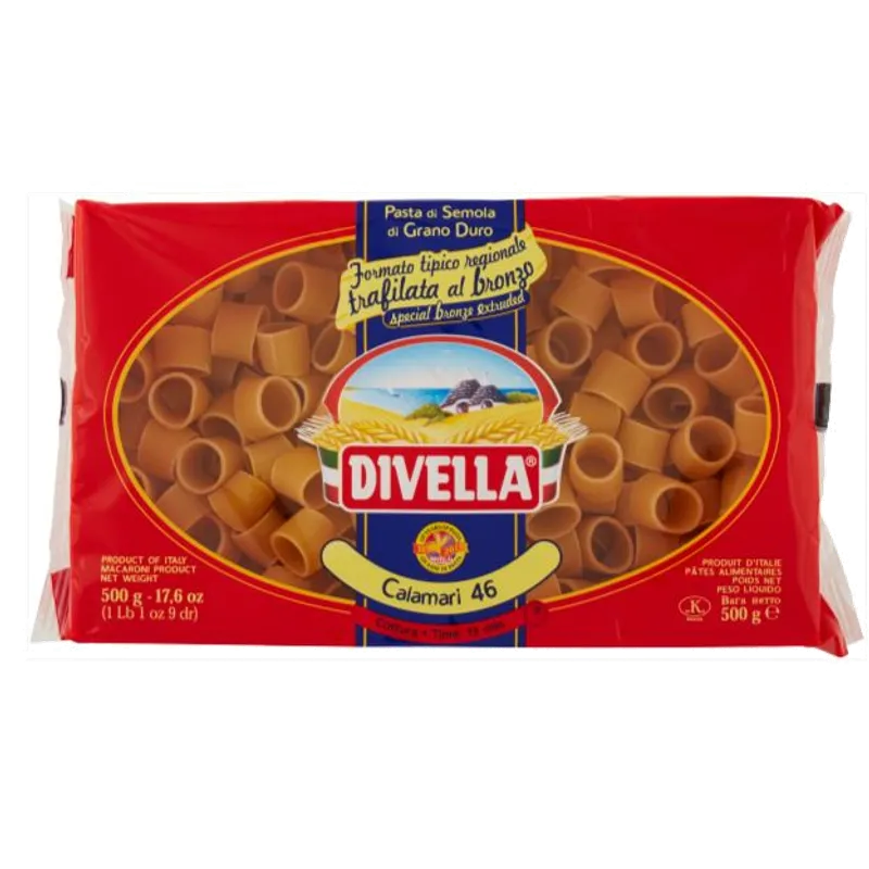 Calamari Divella Nº46 12x500g, producto de Spiga Impex