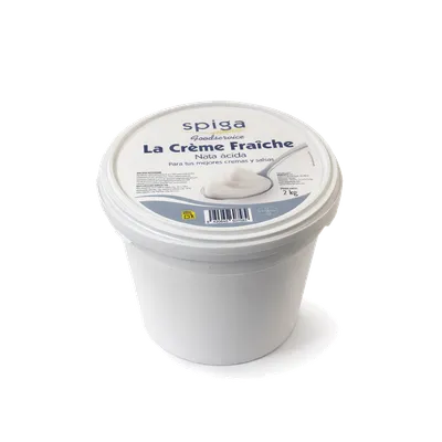 Creme Fraiche SPIGA cubo 4x2kg, producto de Spiga Impex