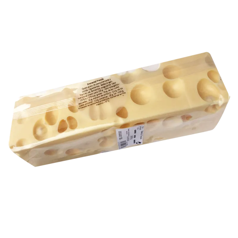 Emmental barra 6x2,5kg, producto de Spiga Impex