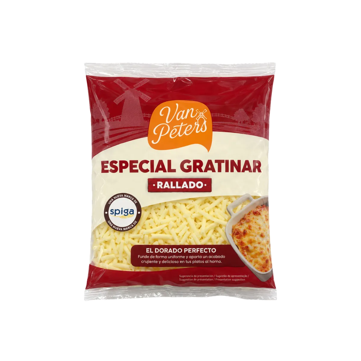 Especial Gratinar Van Peters 10x150g, producto de Spiga Impex