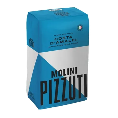 Farina Pizza Costa D'Amalfi "o" 300 W/KG 25kg, producto de Spiga Impex