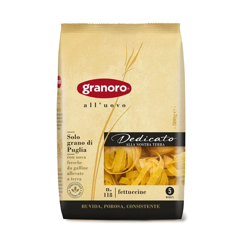 Fettucine Granoro al Uovo 12x500g, producto de Spiga Impex