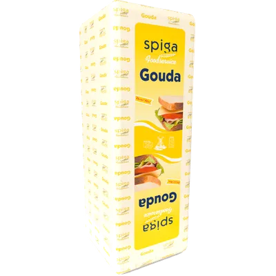 Gouda barra SPIGA 4x3kg, producto de Spiga Impex