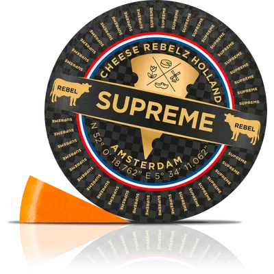 Gouda curado 12 rueda (24M) SUPREME 2x5,5kg, producto de Spiga Impex