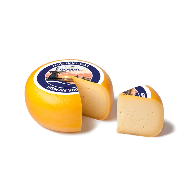 Gouda rueda tierno 1x4,5kg, producto de Spiga Impex