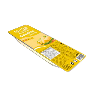 Queso Goudina Lonchas SPIGA 50x20g (6x1kg), producto de Spiga Impex
