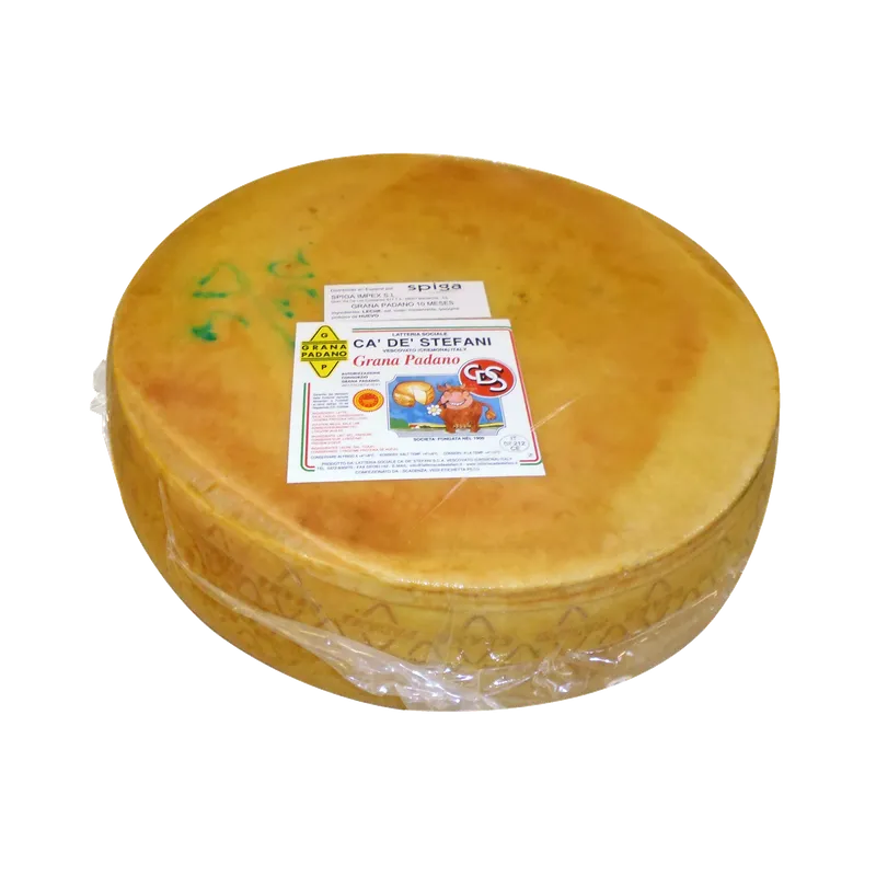 Grana Padano DOP 1/2 Rueda (10meses) 2x15kg, otra vista