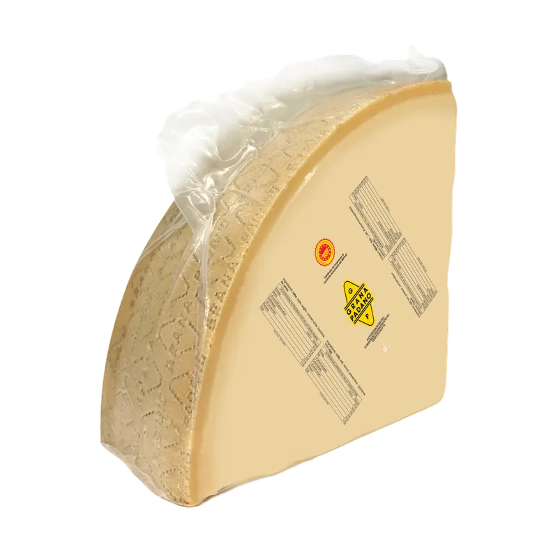 GRANA PADANO DOP 1/8 DE RUEDA (MADURACIÓN MÍNIMA 10 MESES), producto de Spiga Impex