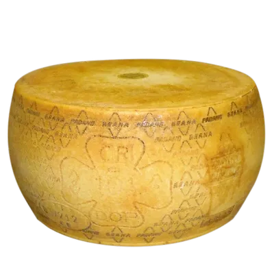 Grana Padano DOP Rueda (10 meses curacion) 1x39,5kg, producto de Spiga Impex