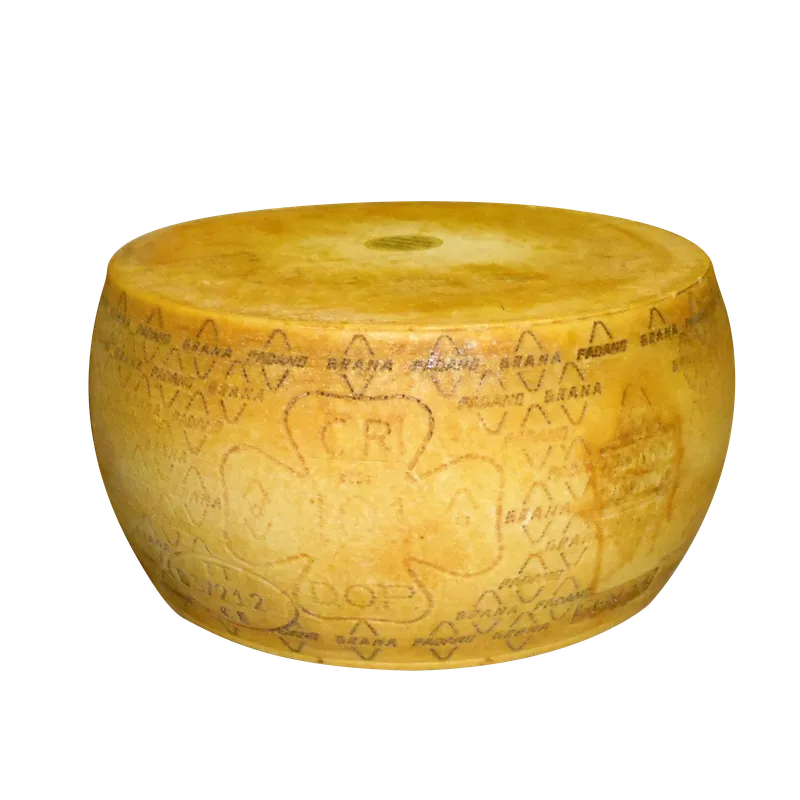 Grana Padano DOP Rueda (15 meses curación) 1x30 kg, producto de Spiga Impex