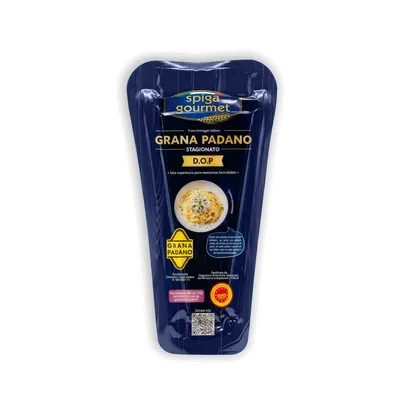 Grana Padano SPIGA GOURMET D.O.P. (11 meses) 18x180g, producto de Spiga Impex