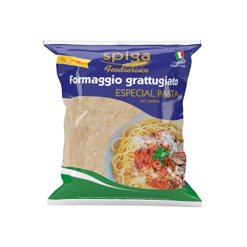 Grattugiato Super Mix fresco (busta) 10x1kg, producto de Spiga Impex