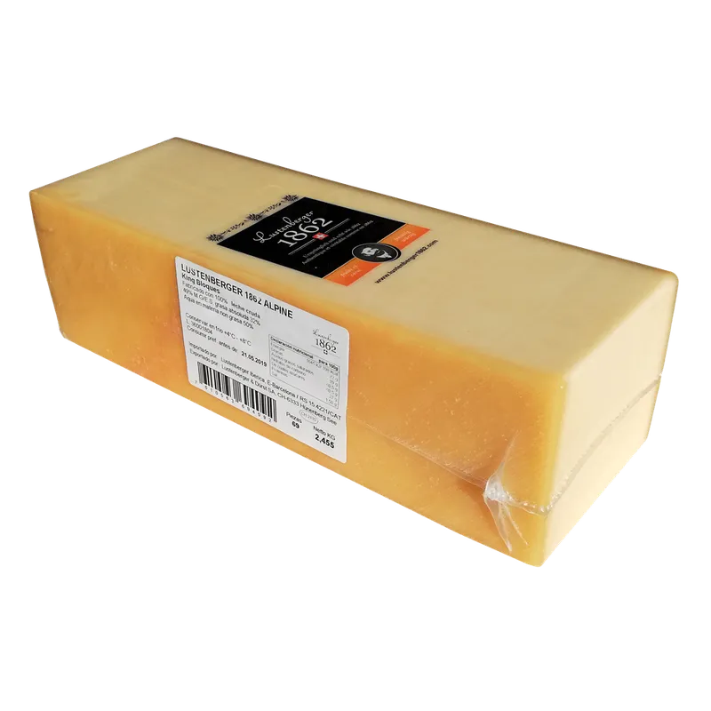 Gruyere Suizo "ALPINE" no DOP Bloque 2x2,5kg, producto de Spiga Impex