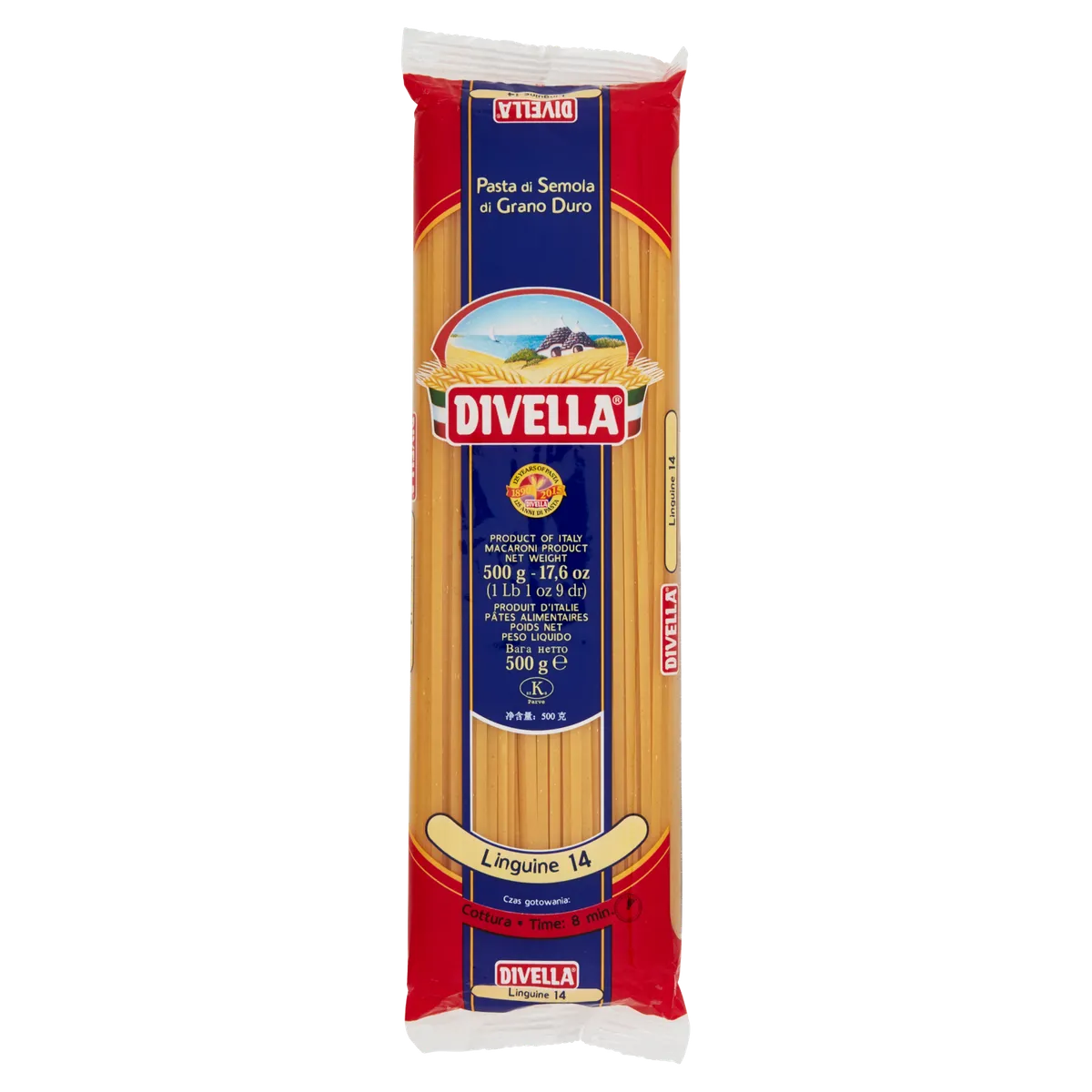 Linguine nº14 Divella 36x500g, producto de Spiga Impex