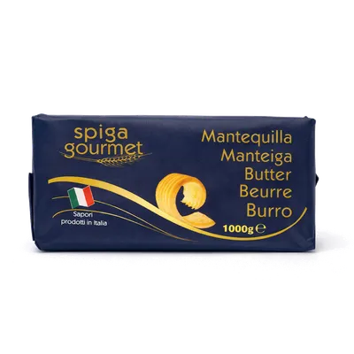 Mantequilla SPIGA bloque 10x1kg, producto de Spiga Impex