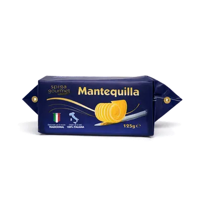 Mantequilla SPIGA Gourmet 24x125g, producto de Spiga Impex