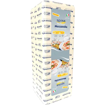Queso Mozzarella A barra 4x2,38 kg, otra vista