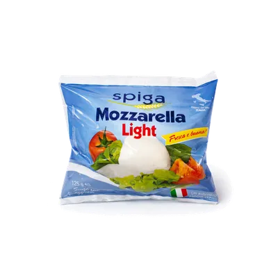 Mozzarella Bocconcini "SPIGA" Light 10x125g, producto de Spiga Impex