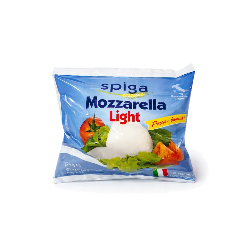 Mozzarella Bocconcini "SPIGA" Light 10x125g, producto de Spiga Impex