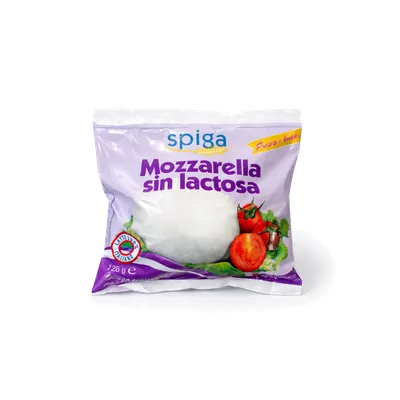 Mozzarella Boconccini SPIGA SIN LACTOSA bolsa 10x125g, producto de Spiga Impex
