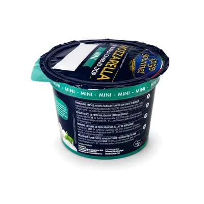 Mozzarella Bufala DOP Minis SPIGA GOURMET 6x(10x10g), producto de Spiga Impex