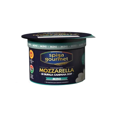 Mozzarella Bufala DOP Minis SPIGA GOURMET 6x(10x10g), producto de Spiga Impex