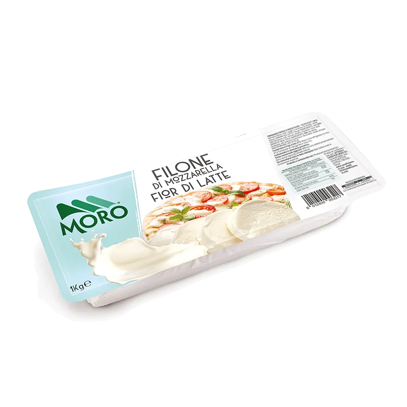 Mozzarella Filone Fior di Latte Moro 15x1kg, producto de Spiga Impex
