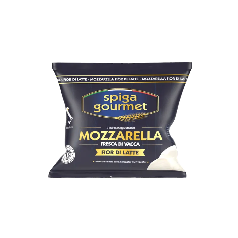 Mozzarella Fior Di Latte SPIGA GOURMET 8x125g, producto de Spiga Impex