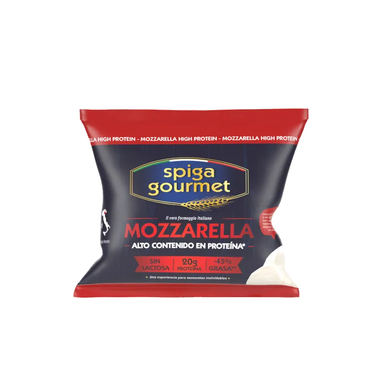 Mozzarella High protein SPIGA GOURMET 8x100g, producto de Spiga Impex