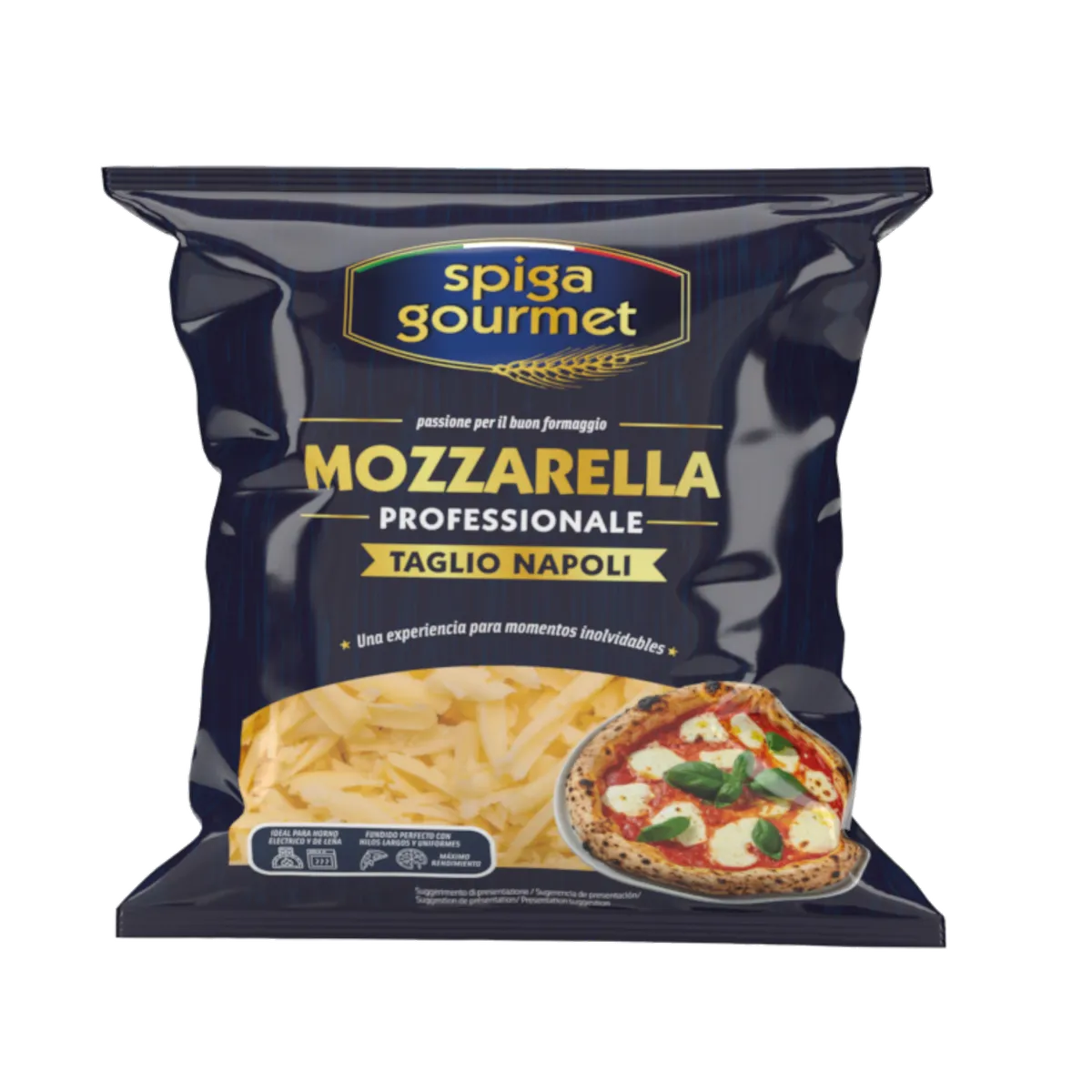 Mozzarella Professionale Spiga Gourmet 10x1 kg, producto de Spiga Impex