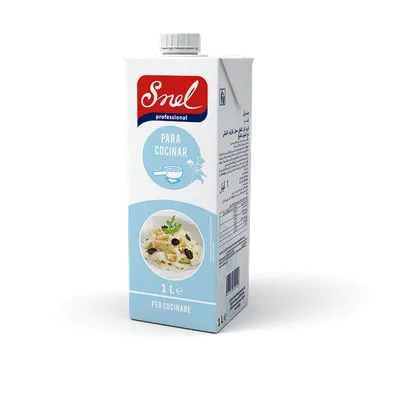 Nata culinaria "Snell" 12x1L, producto de Spiga Impex