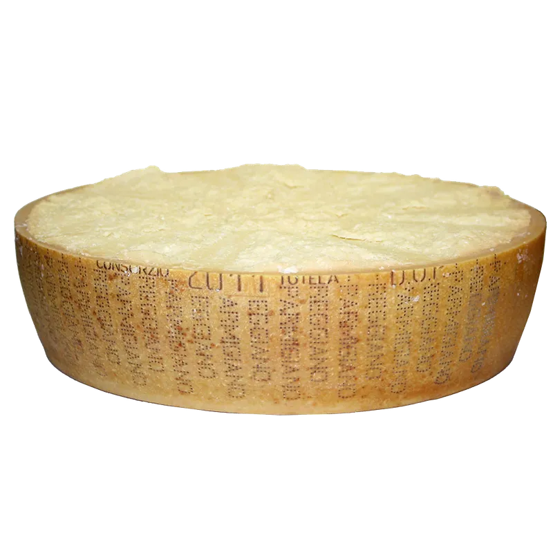 Parmigiano Reggiano D.O.P. 1/2 Rueda 24M 2x15kg, producto de Spiga Impex