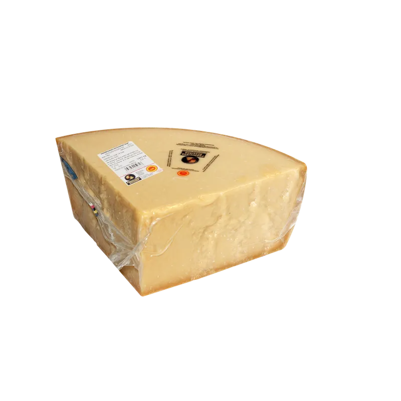 Parmigiano Reggiano D.O.P. 1/8 (18m) 2x4,5kg, producto de Spiga Impex