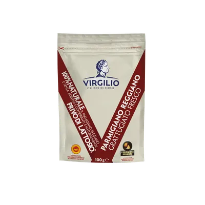 Parmigiano Reggiano D.O.P. grattugiato 15x100g, producto de Spiga Impex