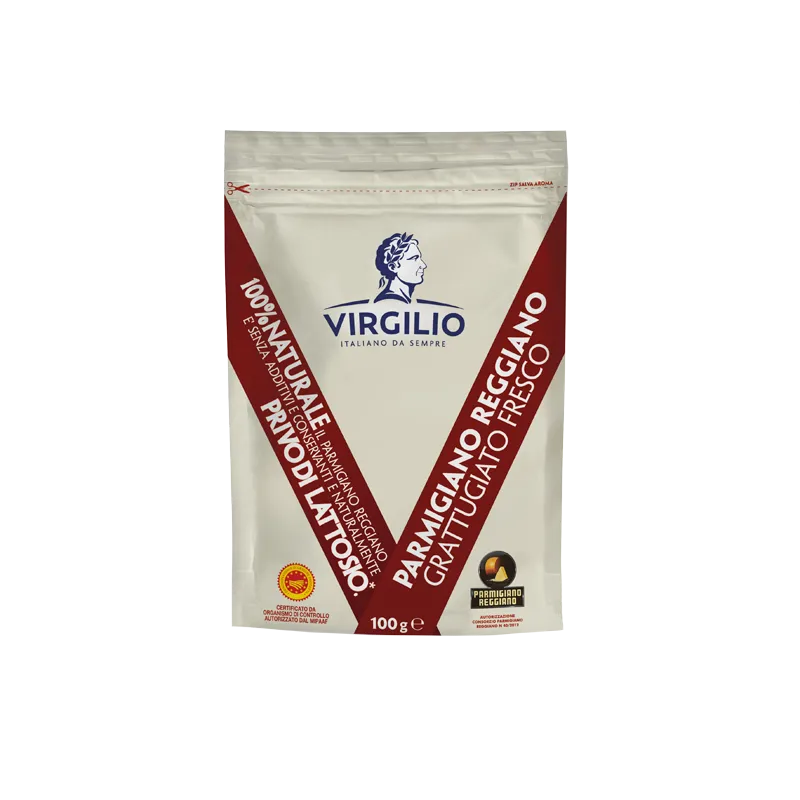 Parmigiano Reggiano D.O.P. grattugiato 15x100g, producto de Spiga Impex
