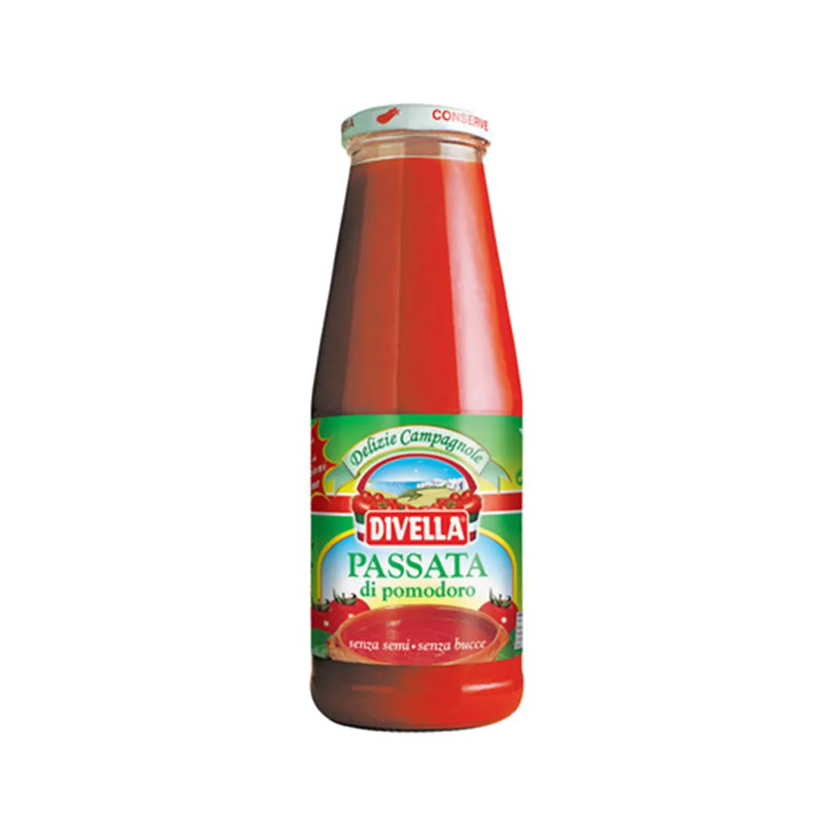 Passata di pomodoro Divella 12x680gr, producto de Spiga Impex