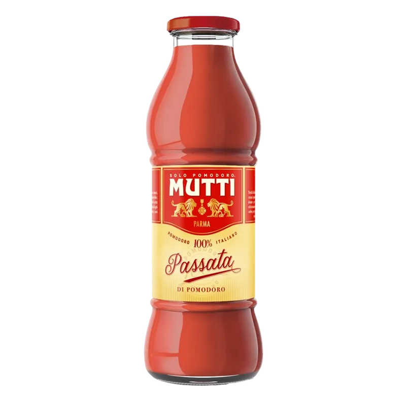 Passata di Pomodoro "Mutti" 12x700 grs, producto de Spiga Impex
