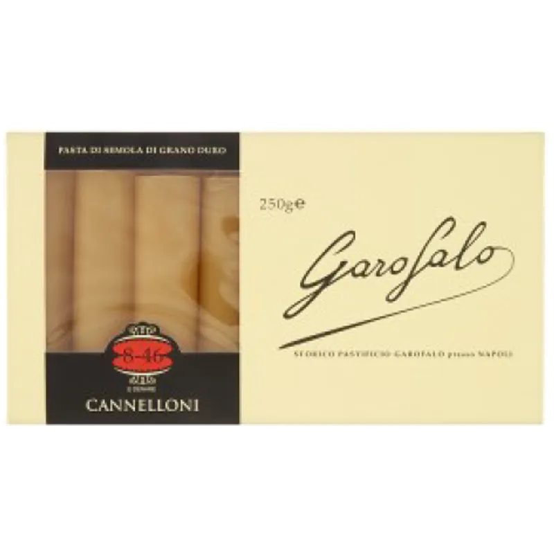 Pasta di semola cannelloni 250g, producto de Spiga Impex