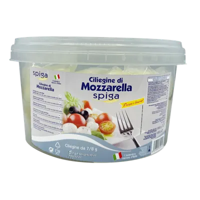 Mozzarella Ciliegine SPIGA 1x1kg, producto de Spiga Impex