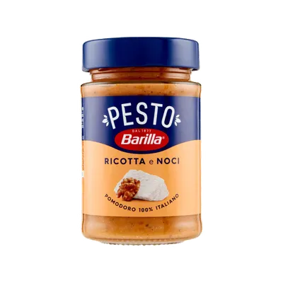 Pesto Barilla Ricotta y Nueces 12x190g, producto de Spiga Impex