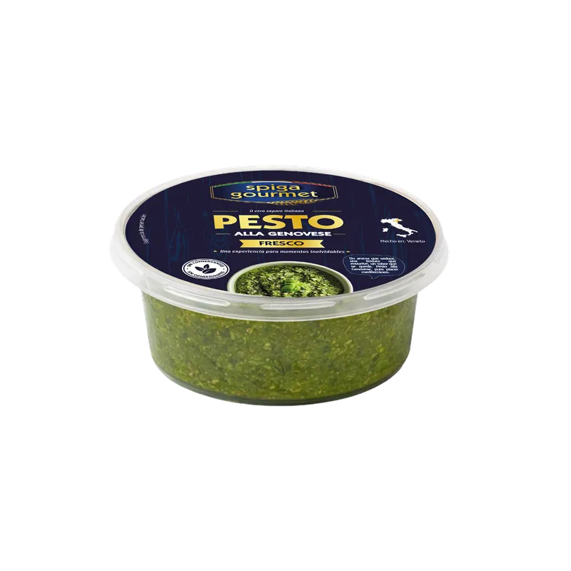 Pesto de Albahaca SPIGA GOURMET 6x130g, otra vista